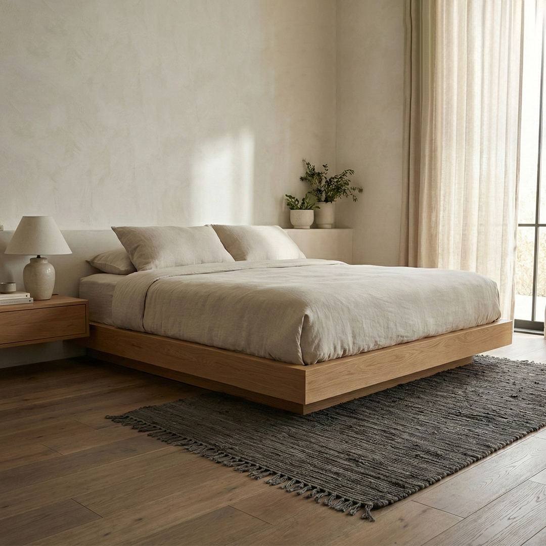 Chindi Baumwollteppich – Handgewebter Teppich aus recycelten Stoffen für Wohnzimmer & Schlafzimmer